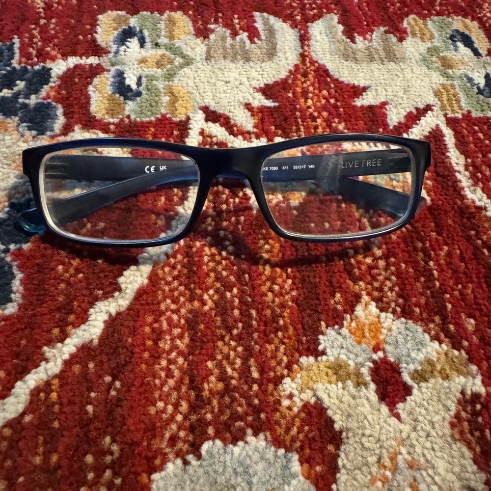 Nike Eyeglasses Prescription Unisex Blue Frames